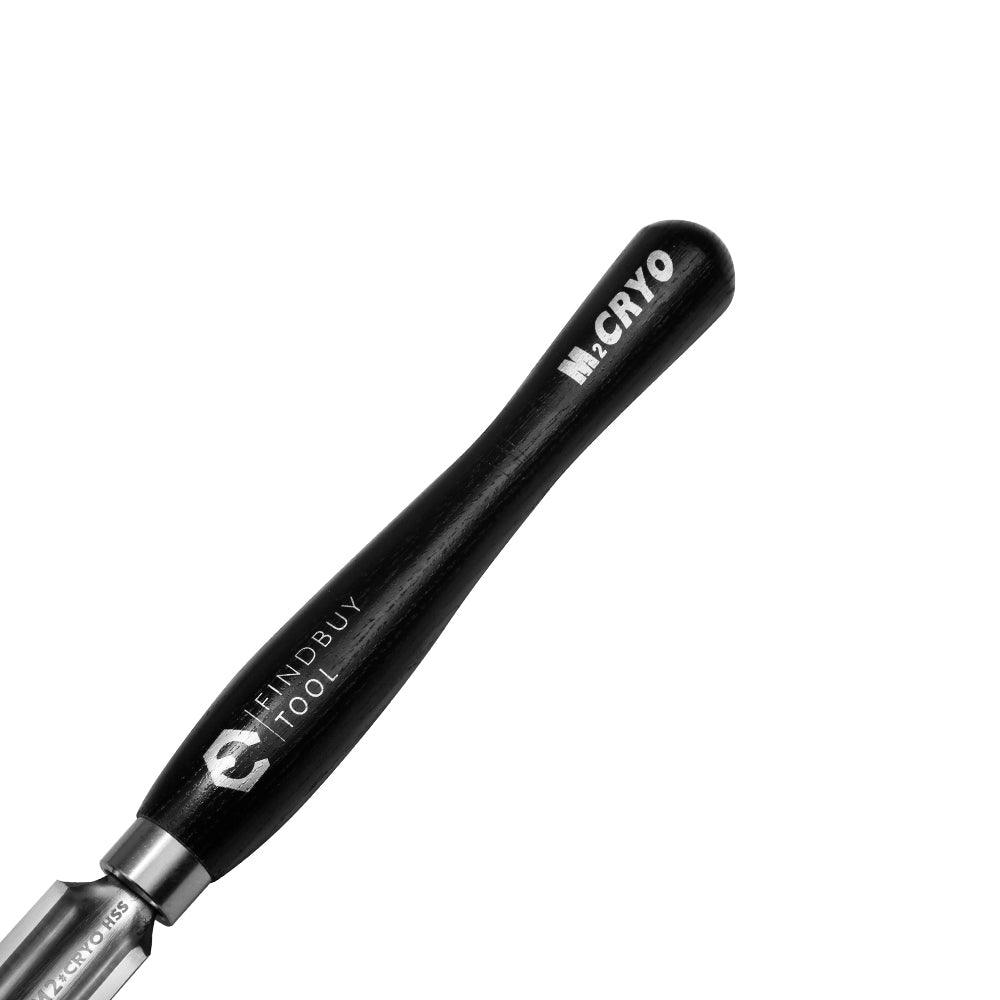 1-1/8" Spindle Roughing Gouge Wood Lathe Turning Tool, M2 Cryo HSS - FindBuyTool