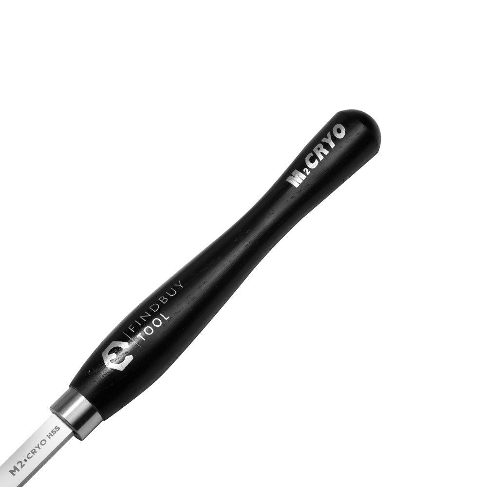 1/2" Round Nose Scraper Wood Lathe Turning Tool M2 Cryo HSS - FindBuyTool