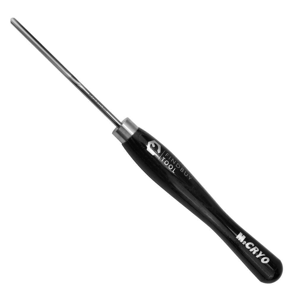 1/4" Spindle Gouge Wood Lathe Turning Tool M2 Cryo HSS - FindBuyTool
