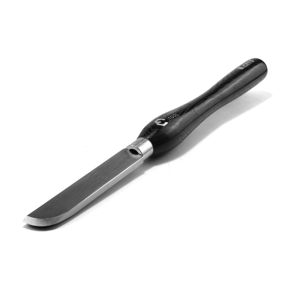 1" Curved Negative Rake Scraper Wood Lathe Turning Tool M2 Cryo HSS - FindBuyTool