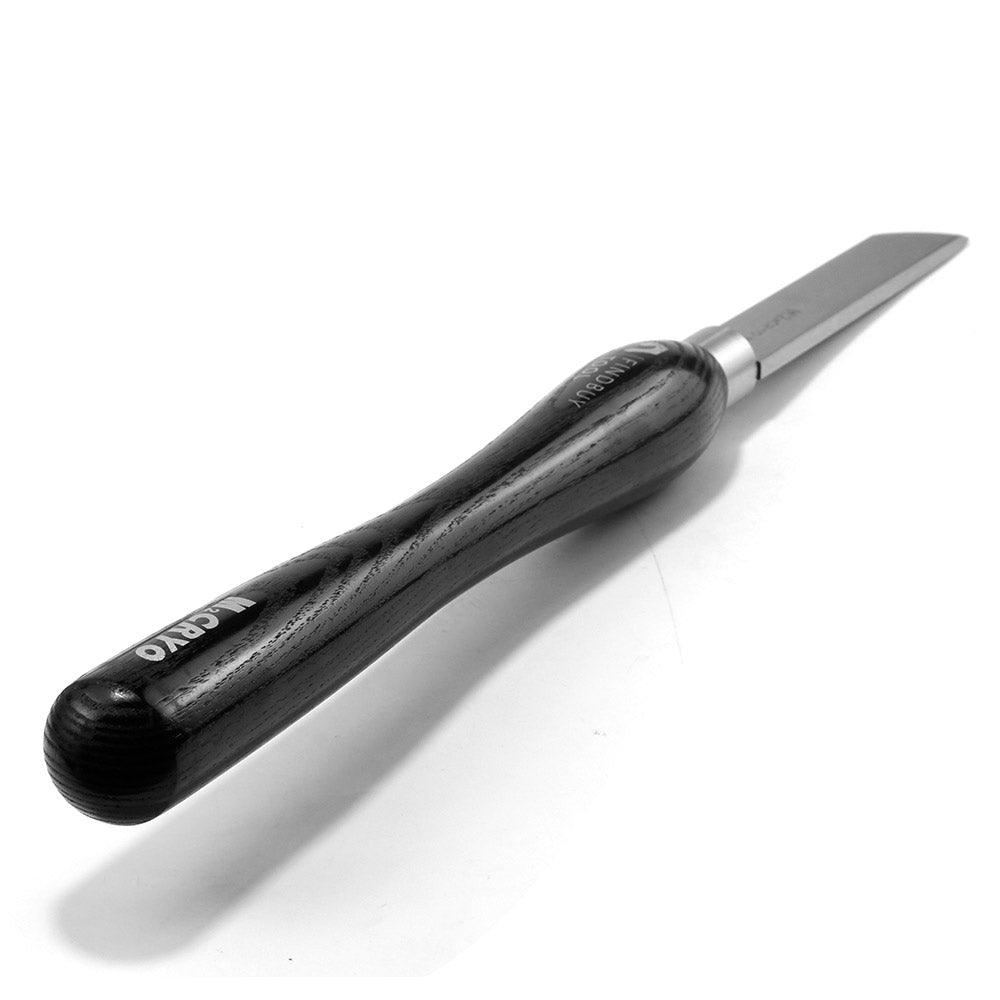 1" Skew Chisel Wood Lathe Turning Tool M2 Cryo HSS, Rounded Edge - FindBuyTool