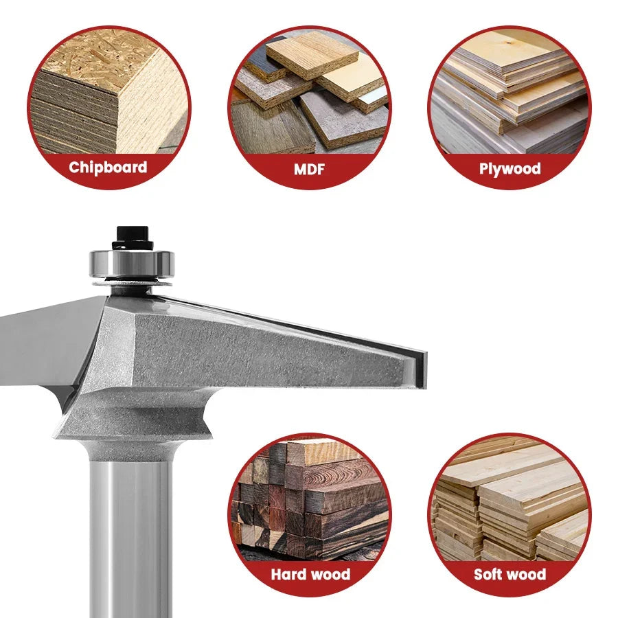 12 Degree Horse Nose Router Bit - FindBuyTool