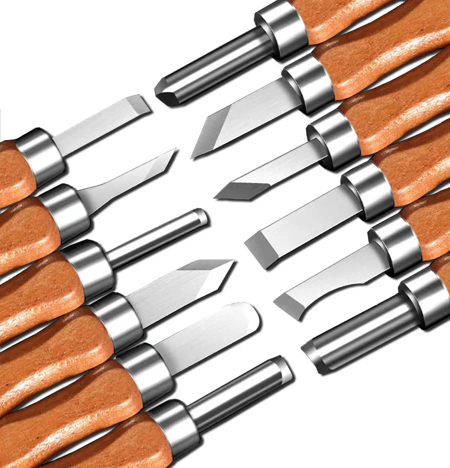 12 Pcs Detail Carving Tool Set - FindBuyTool