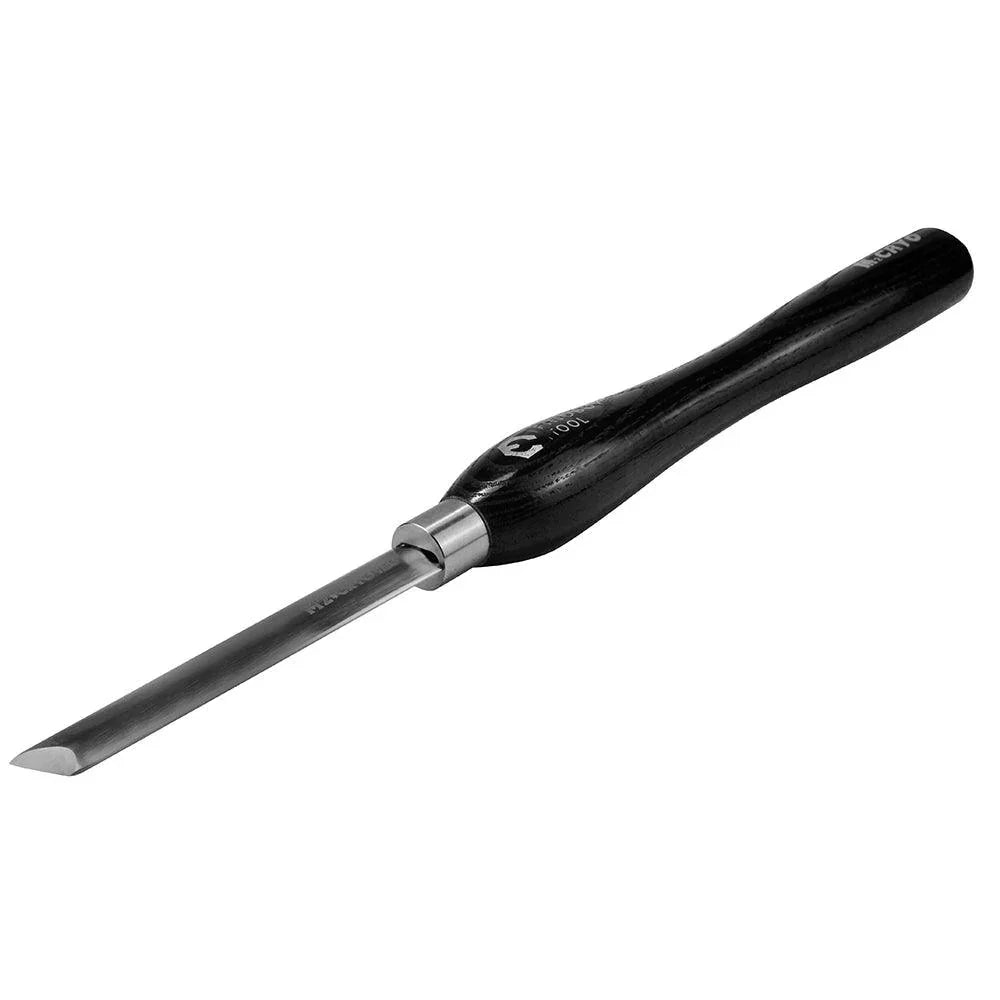 Herramienta de torneado de torno de madera con cincel oblicuo ovalado de 3/4 "M2 Cryo HSS - FindBuyTool