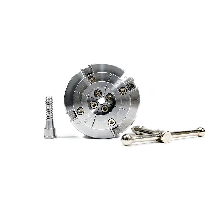 3.75-Inch 4-Jaw Lathe Chuck with 1-Inch x 8TPI Thread - FindBuyTool