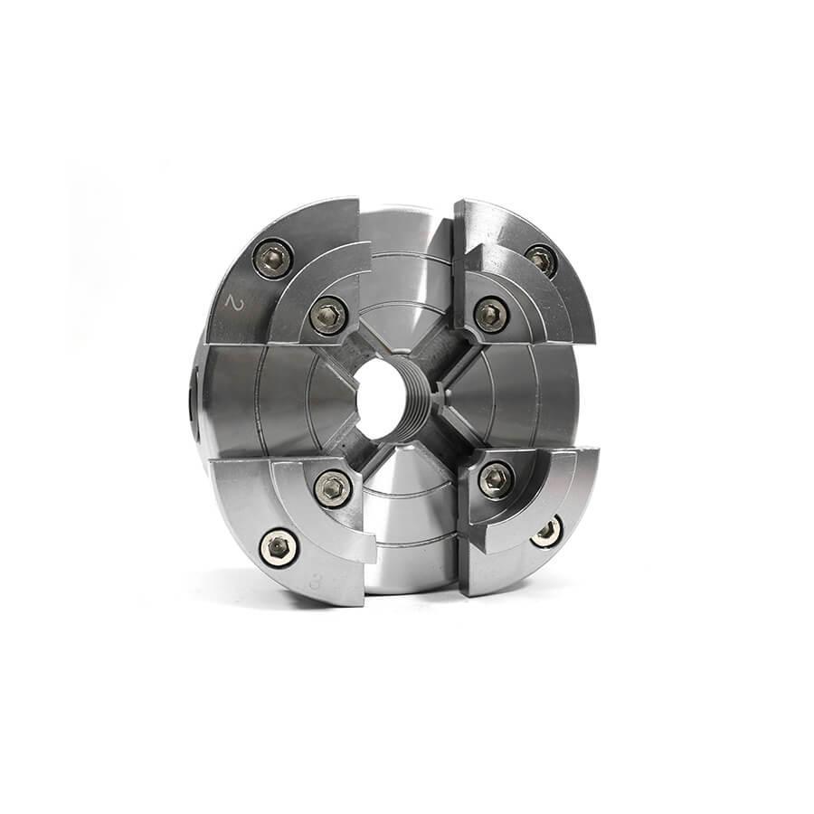 3.75-Inch 4-Jaw Lathe Chuck with 1-Inch x 8TPI Thread - FindBuyTool