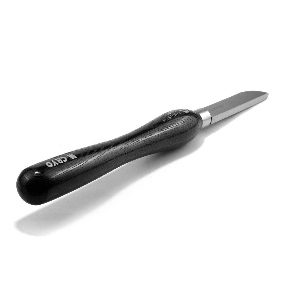 1-1/2" Curved Negative Rake Scraper Wood Lathe Turning Tool M2 Cryo HSS - FindBuyTool
