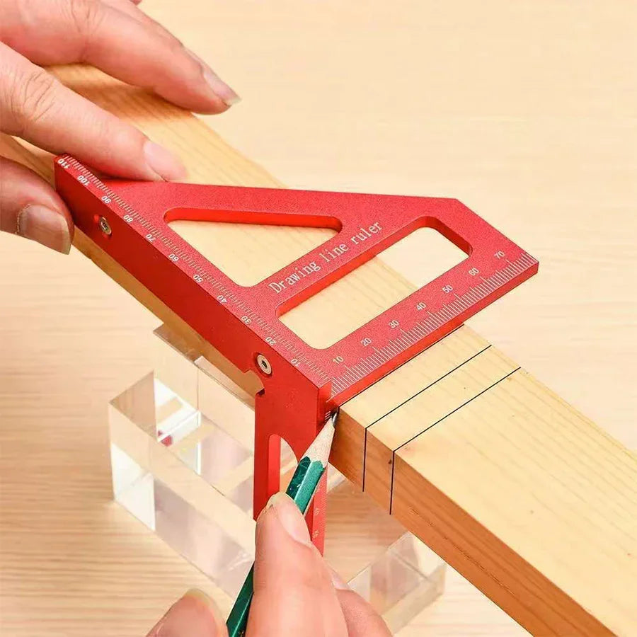 3D Multi-Angle 45/90 Degree Square Protractor - FindBuyTool