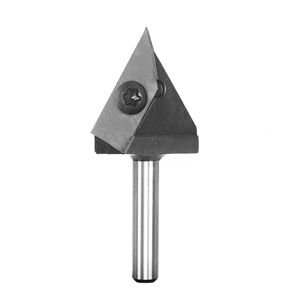 45 & 60 V Groove Router Bit with Carbide Insert - FindBuyTool