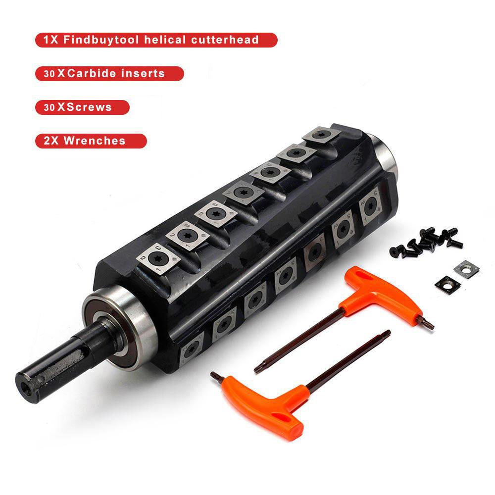 Helical Cutterhead for RIDGID 6" Jointers JP0610 JP06101 JP6101 JP06000 - FindBuyTool