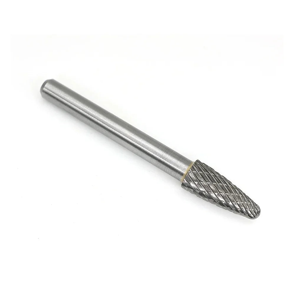 Carbide Burr F0820M06 Tree Radius End OMNI Range Head D 8 x 20mm, 6mm Shank, 65mm Full Length - FindBuyTool