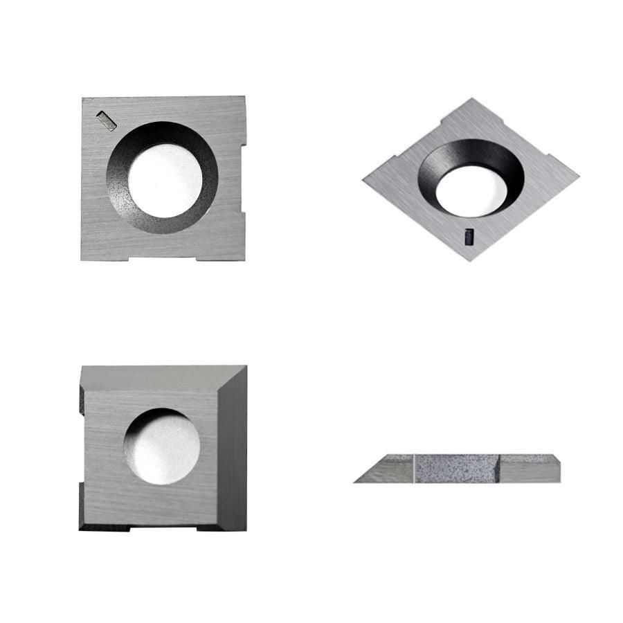 Carbide Insert Knife for Axminster AP330ST Portable Thicknesser 14.3x14.3x2.0mm-60°, 2-Edge, 2-6mm-Slot - FindBuyTool