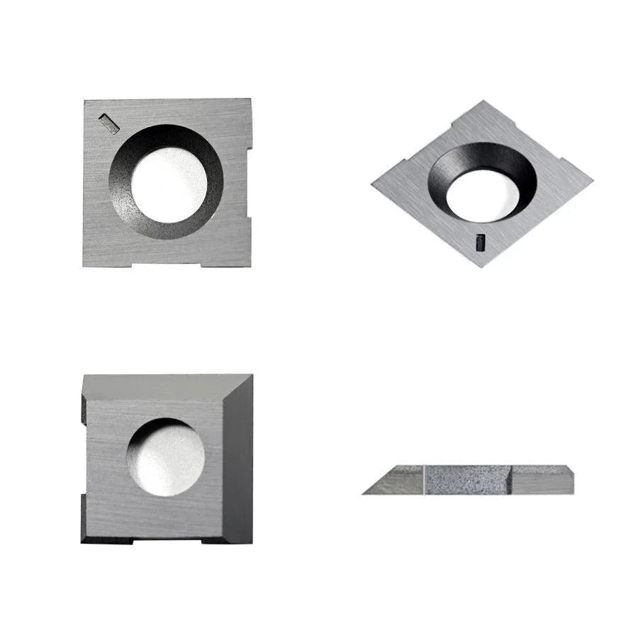 Carbide Insert Knife for Axminster AP330ST Portable Thicknesser 14.3x14.3x2.0mm-60°, 2-Edge, 2-6mm-Slot - FindBuyTool