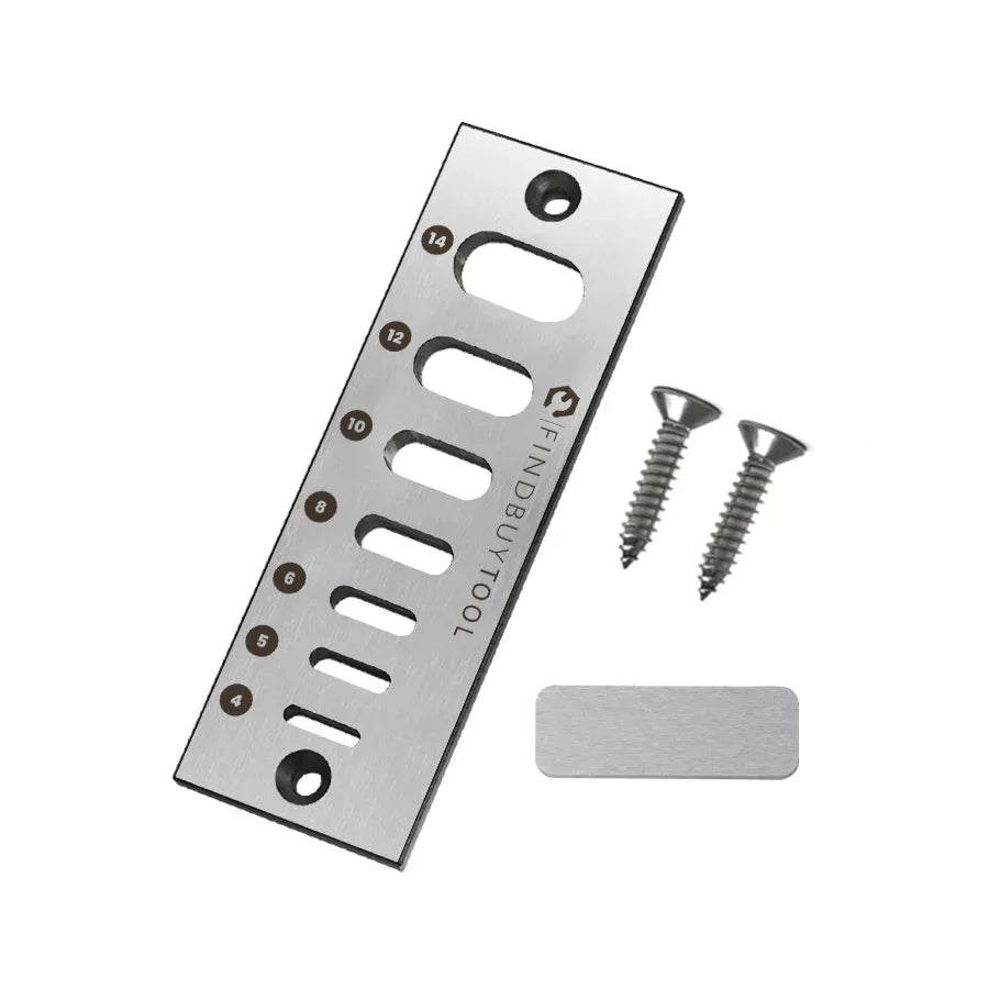 Domino Trim Plate fits 4mm to 14mm Tenons - FindBuyTool