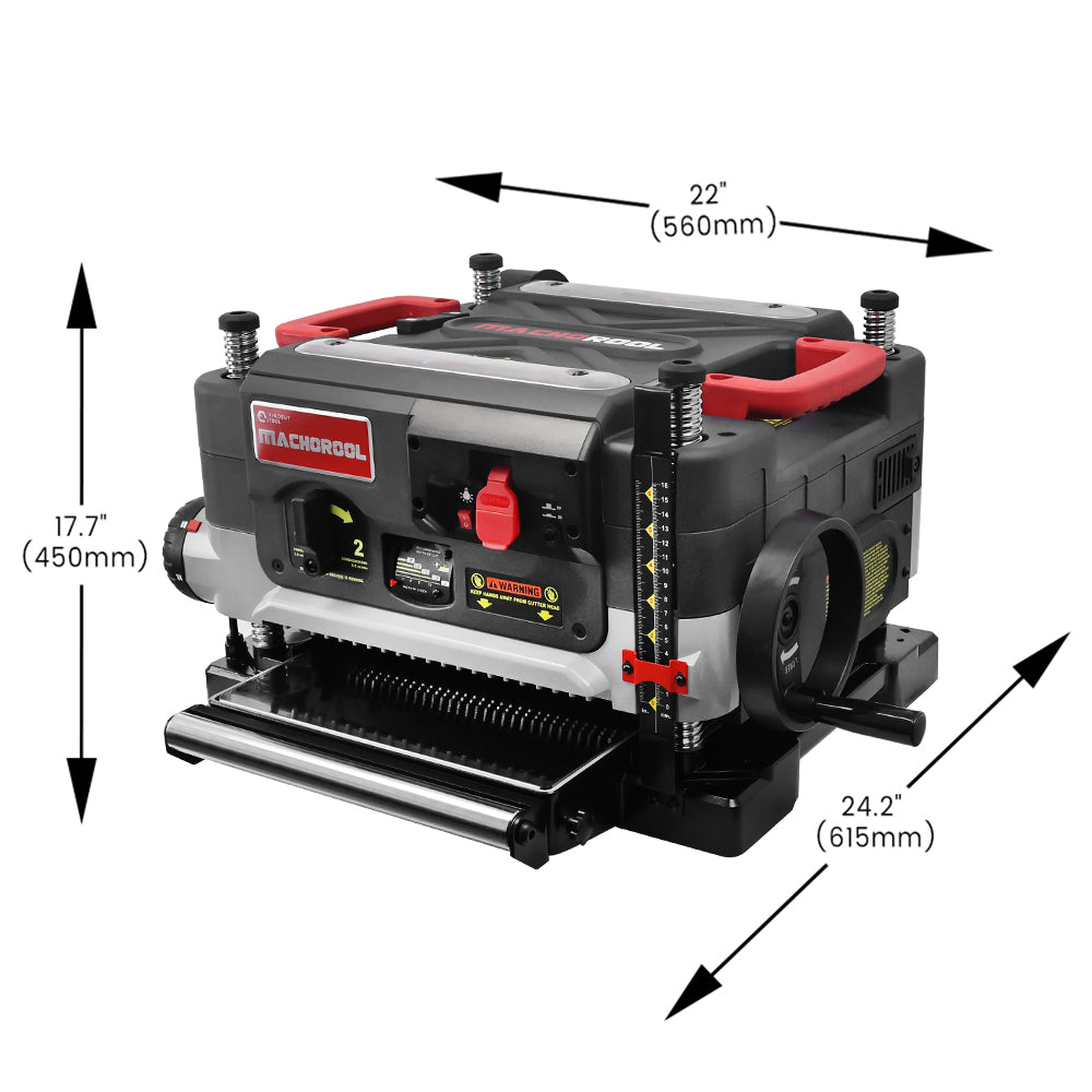 FB132H-13-in-2-Speed-Thickness-Planer-with-Helical-Cutterhead-Machorool-Findbuytool