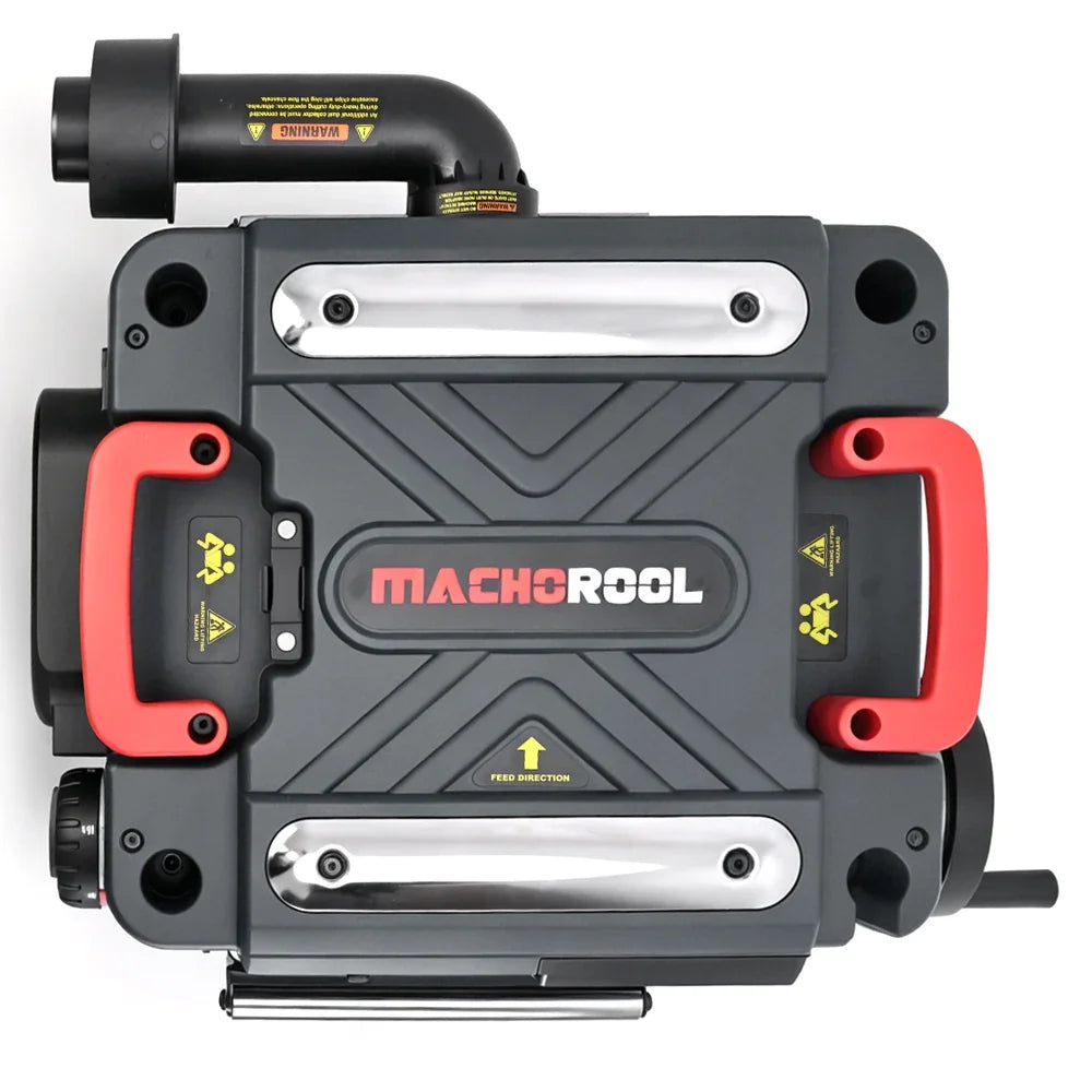 Machorool® FB132H 13" 2-Speed Thickness Planer with Helical Cutterhead - Findbuytool