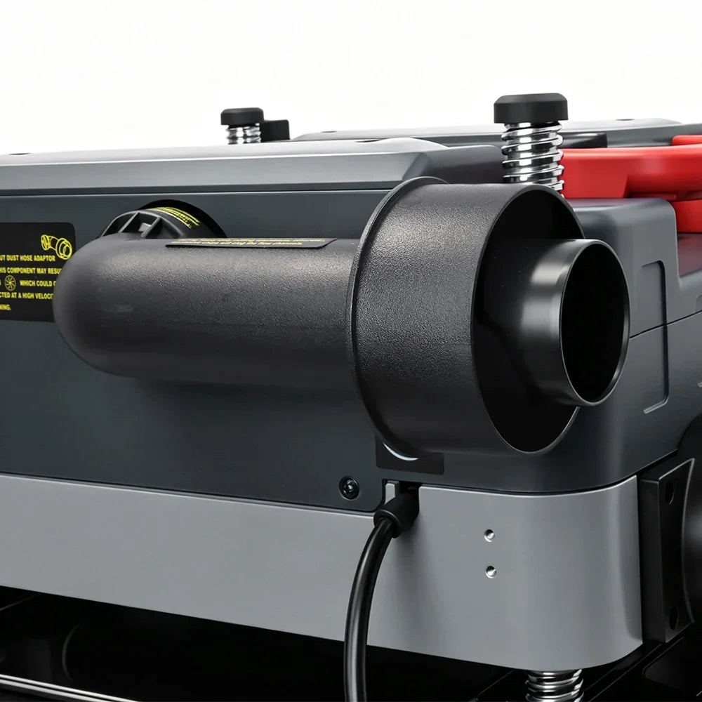 Machorool® FB132H 13" 2-Speed Thickness Planer with Helical Cutterhead - Findbuytool