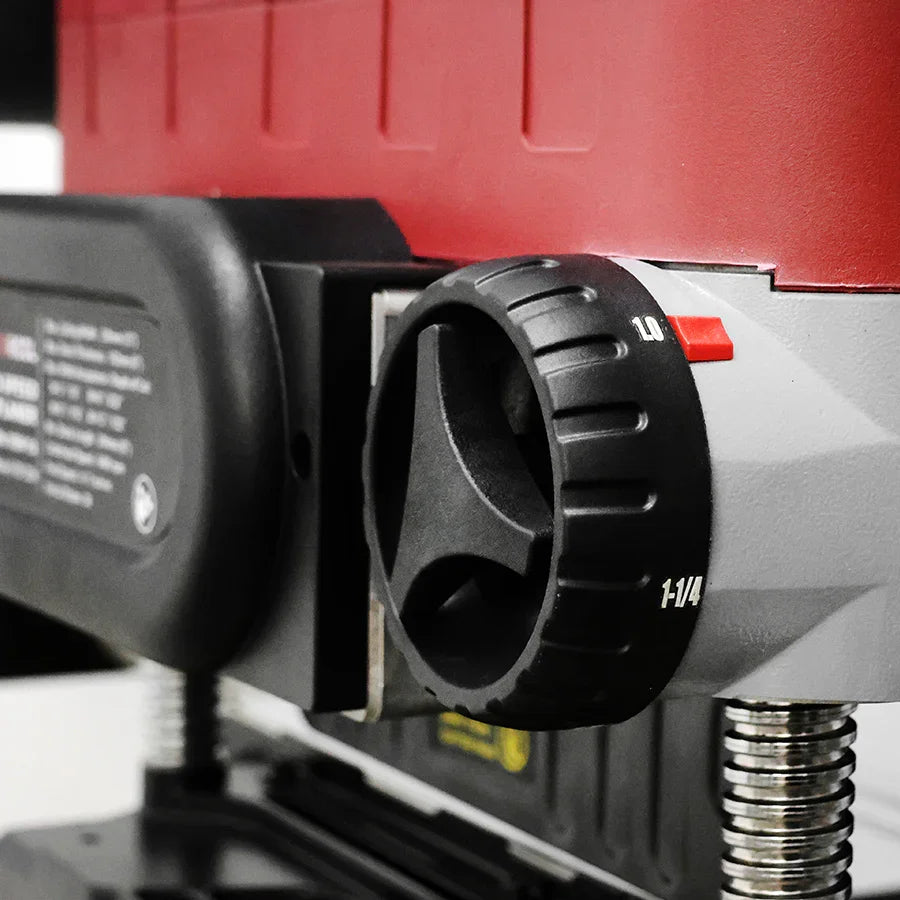 Machorool® FB132H 13" 2-Speed Thickness Planer with Helical Cutterhead - FindBuyTool