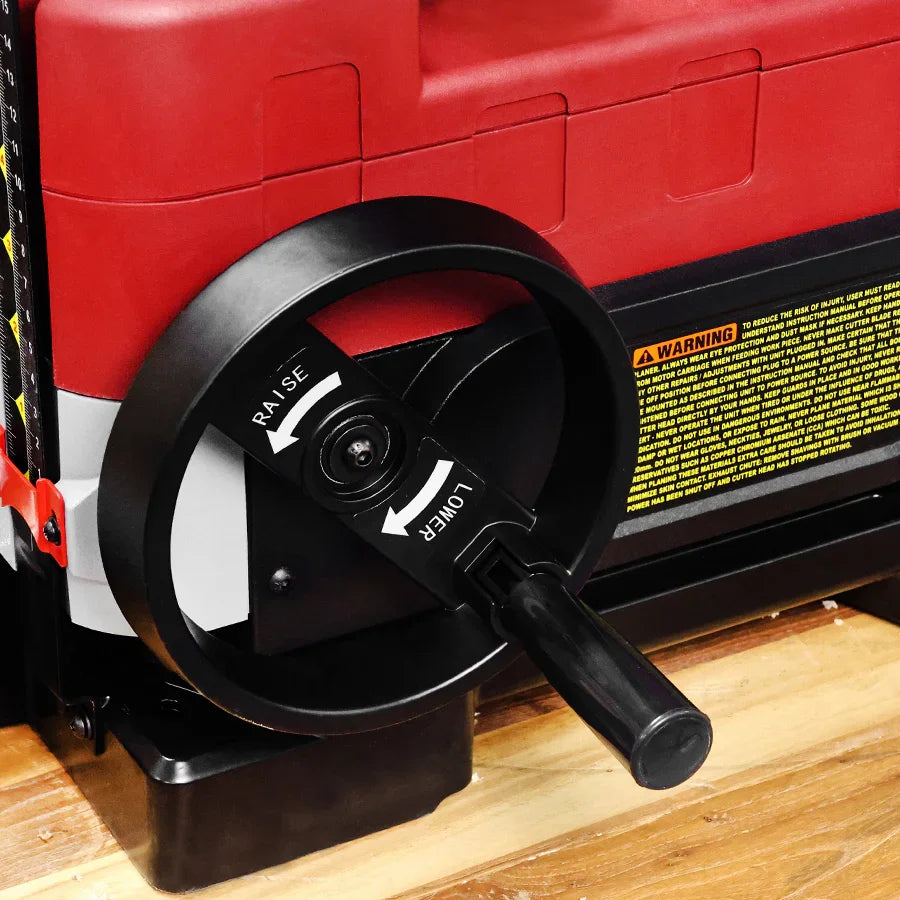 Machorool® FB132H 13" 2-Speed Thickness Planer with Helical Cutterhead - FindBuyTool