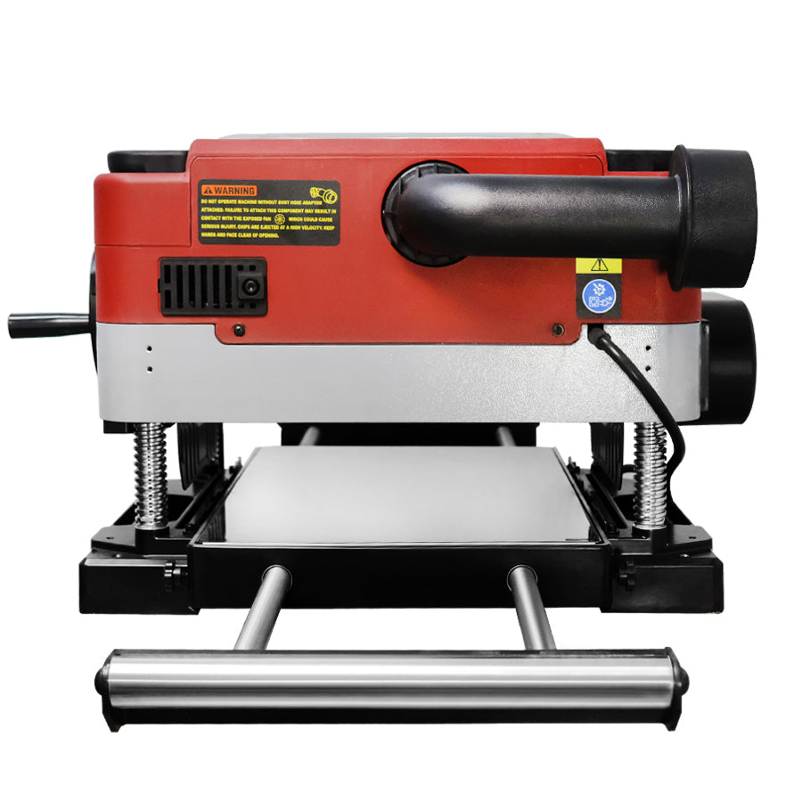 Machorool® FB132H 13" 2-Speed Thickness Planer with Helical Cutterhead - FindBuyTool