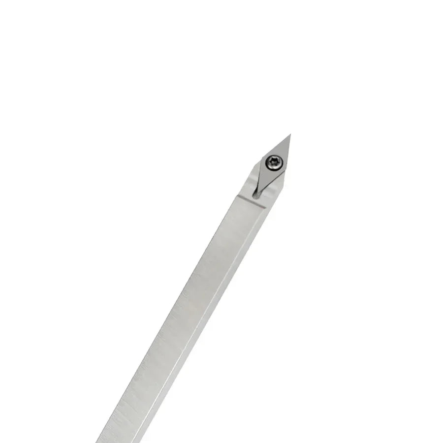 Full Size Detailer Carbide Turning Tool with Diamond-shaped Insert - FindBuyTool