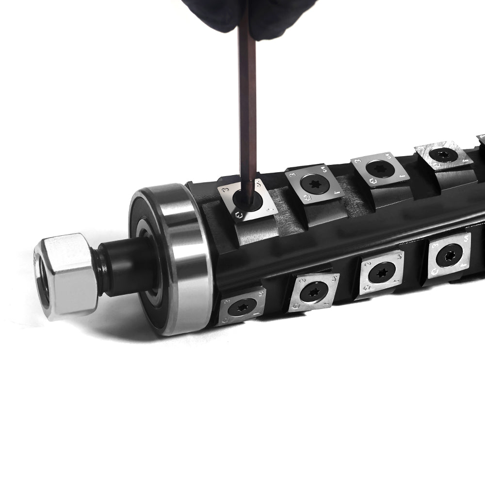 Helical Cutterhead for DeWalt DW734/DW733 /DW733-QS 12-1/2 Inch Thickness Planer - FindBuyTool