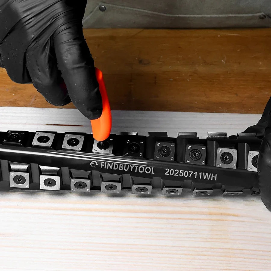 Cabezal de corte helicoidal para cepilladora de espesores DeWalt DW735/DW735X/DW735-XE, 4 filas - FindBuyTool