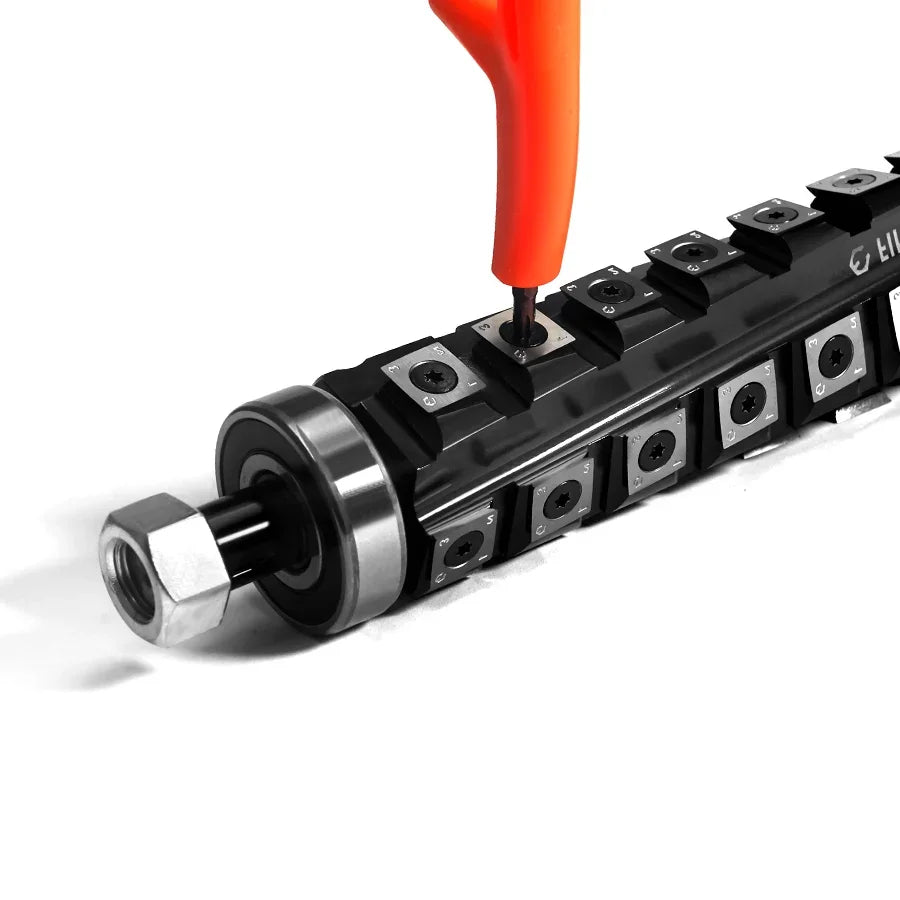 Cabezal de corte helicoidal para cepilladora de espesores DeWalt DW735/DW735X/DW735-XE, 4 filas - FindBuyTool