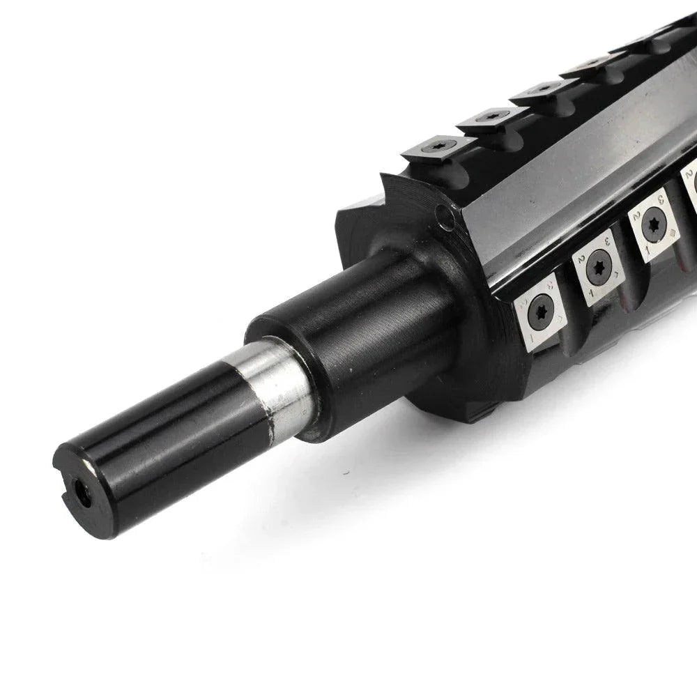 Precision woodworking tool with adjustable blades and sturdy black finish for reliable performance