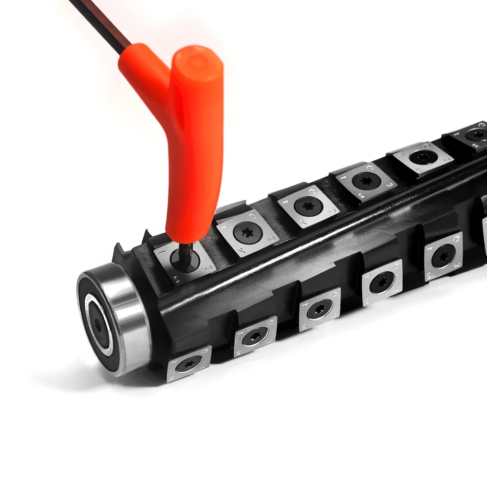 Helical Cutterhead for Hercules 12-1/2 in. Portable Thickness Planer, Model HE091, SKU. 59313 - FindBuyTool