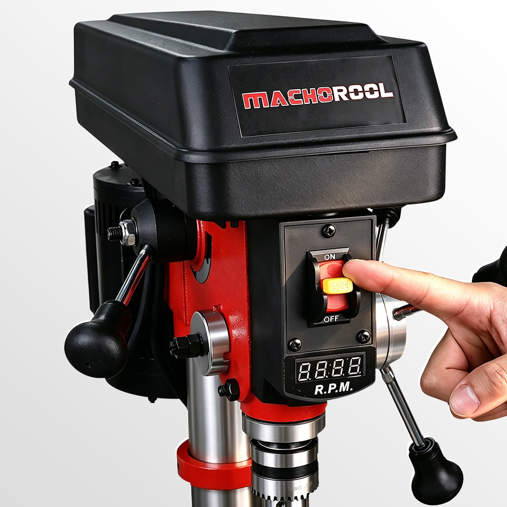 Machorool® FDP101 10" Variable Speed Benchtop Drill Press - FindBuyTool