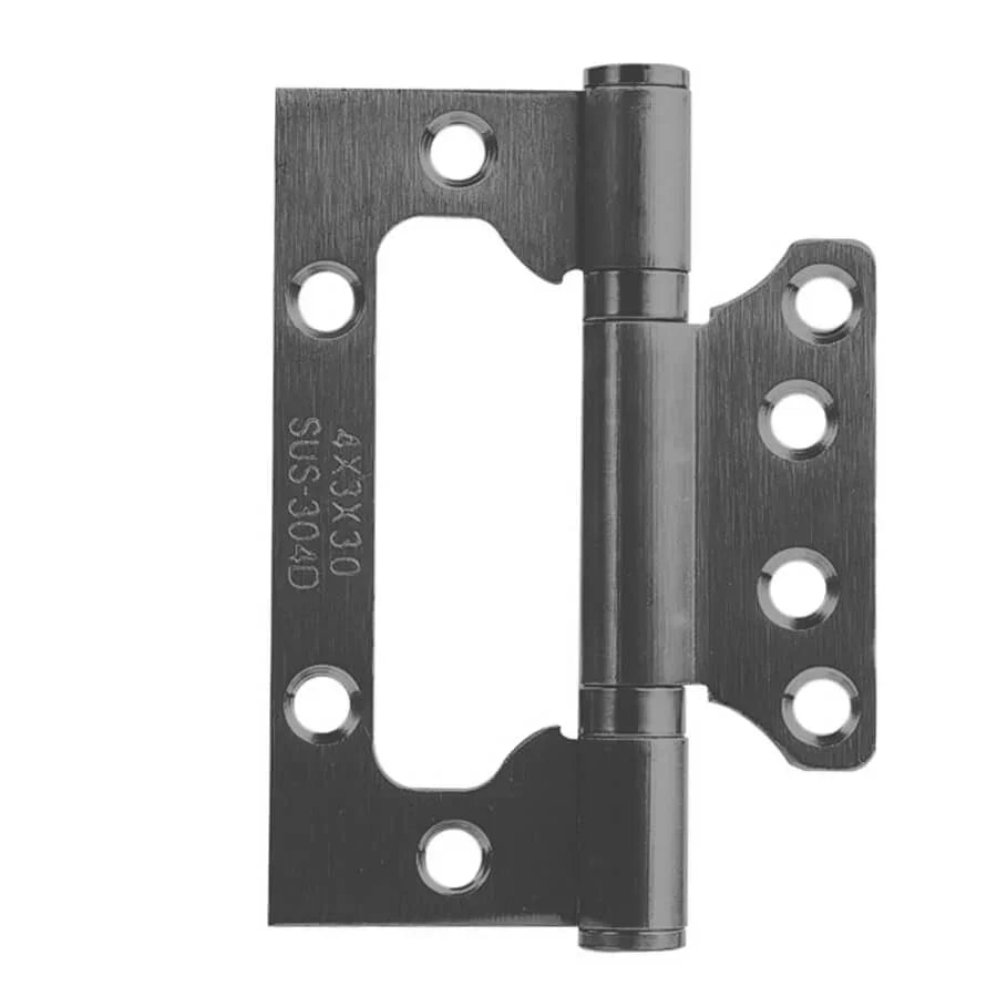 Stainless Steel Non-Mortise Hinge, 2 Pcs - FindBuyTool