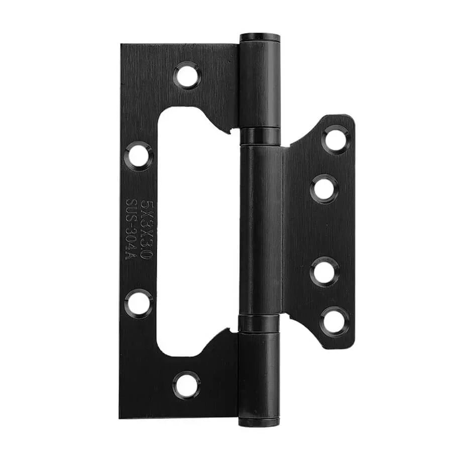 Stainless Steel Non-Mortise Hinge, 2 Pcs - FindBuyTool