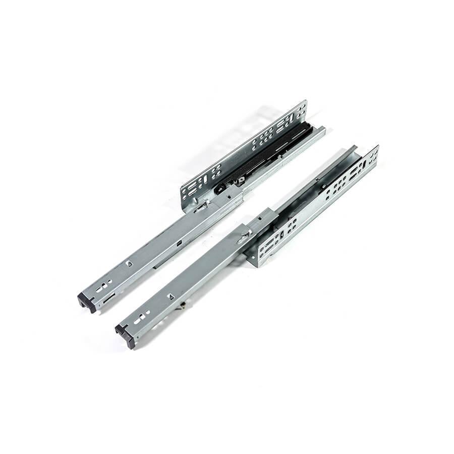 Soft-Close Concealed 3-Section Undermount Drawer Slide, 1 Pair - FindBuyTool