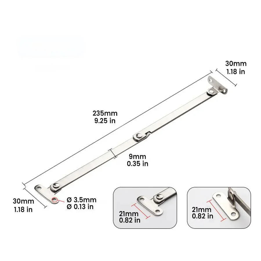 Stainless Steel Folding Pull Rod - FindBuyTool