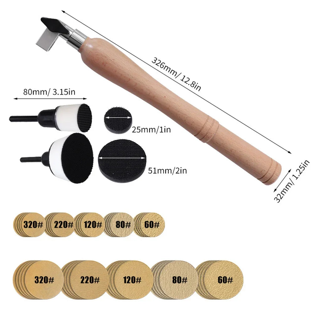 Woodturning Bowl Sander Tool Kit - Findbuytool