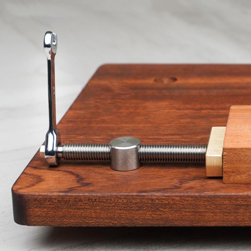 Adjustable Bench Dog Clamps with Brass Block - FindBuyTool