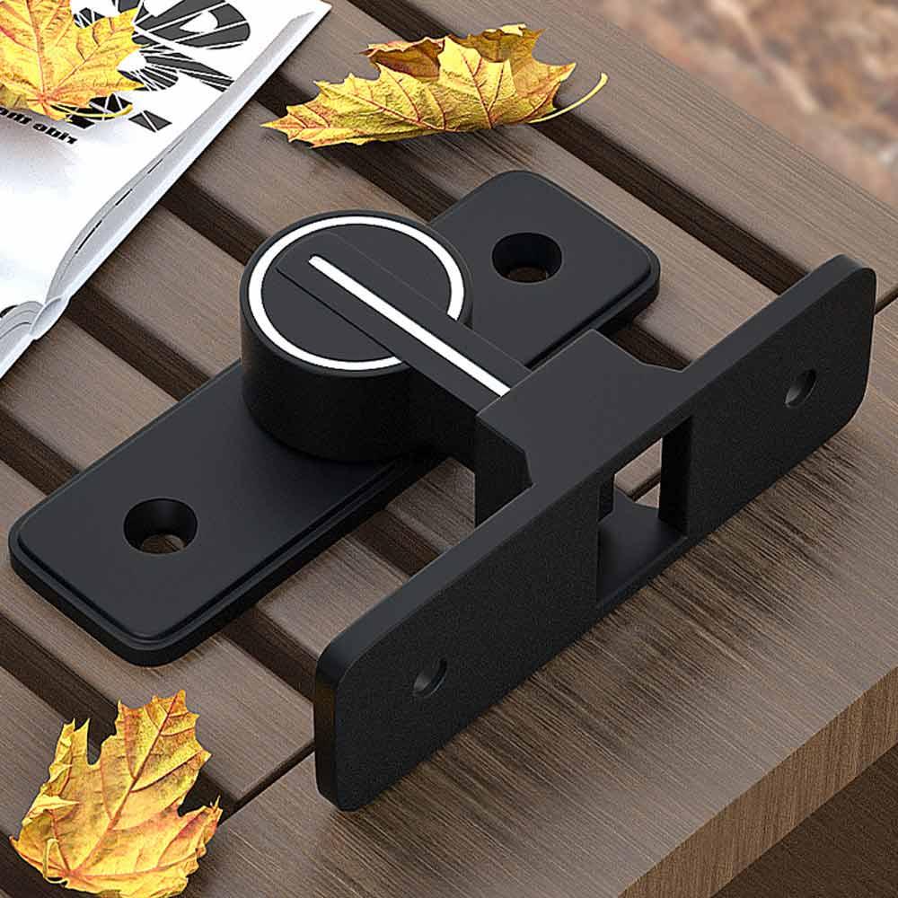 Barn Door Lock Latches, Black - FindBuyTool