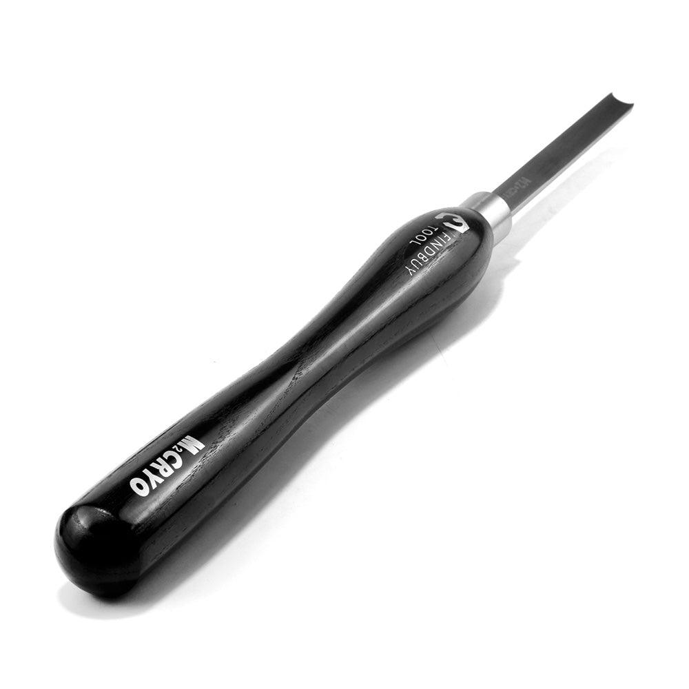 1/2" (12mm) Bead Forming Tool Wood Lathe Turning Tool M2 Cryo HSS - FindBuyTool