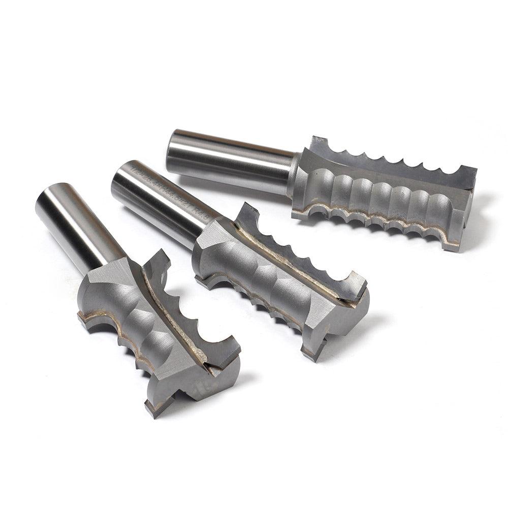 Bead Tenon Molding Router Bit Set, 3Pcs - FindBuyTool