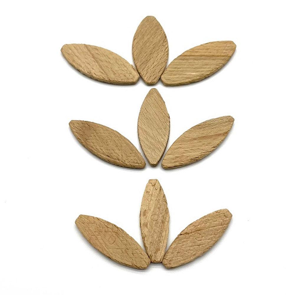 Beech Wood Biscuits For Woodworking, 100Pcs Pack - FindBuyTool