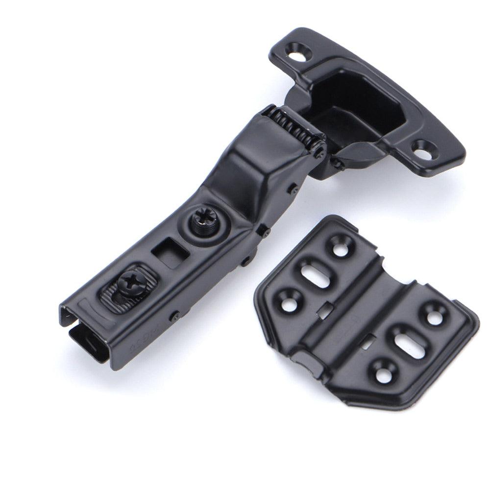 Cabinet Door Hinges Overlay Soft Close 2mm Thickness 1 Pair Pack - FindBuyTool