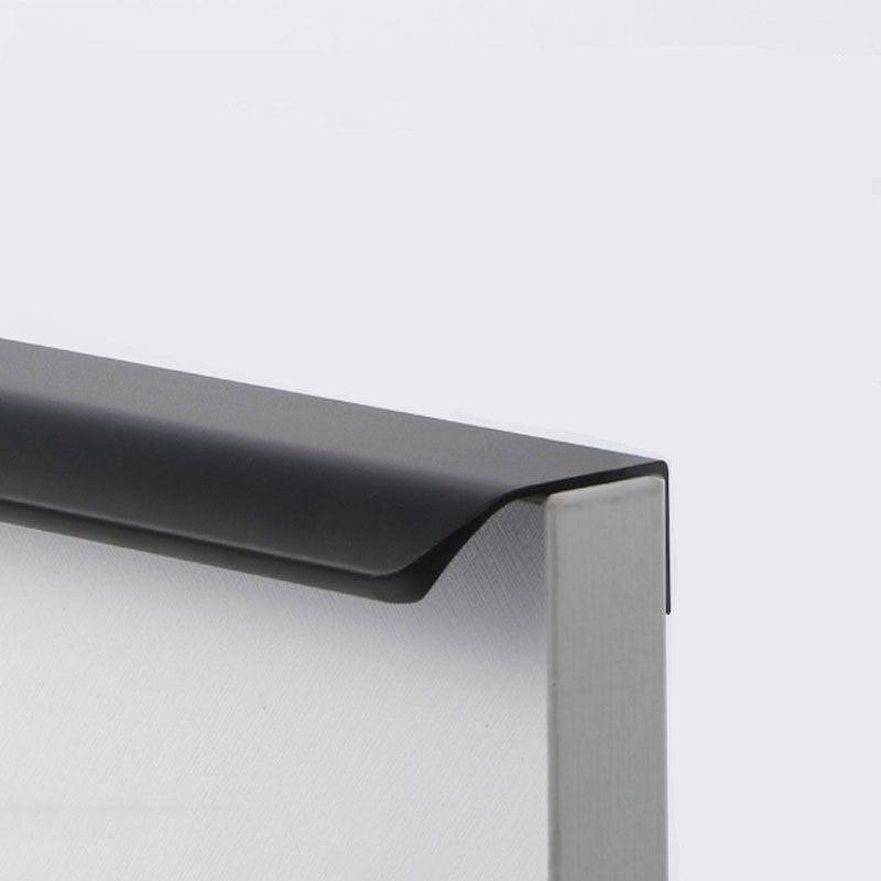 Cabinet Pulls Drawer Handle Finger Edge Pull, 2 Pcs - FindBuyTool