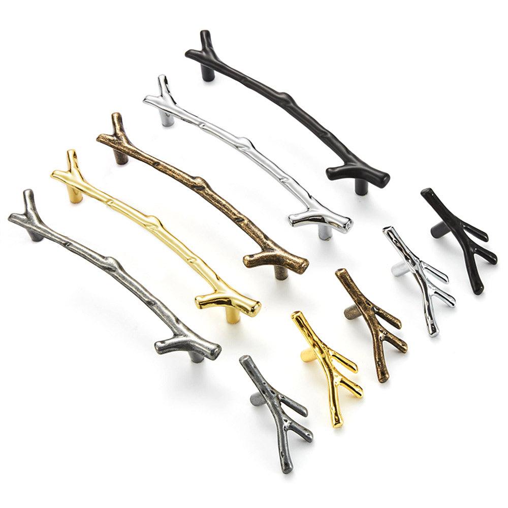 Cabinet Twig Pulls Drawer Handles Branch Shape, 2 Packs - FindBuyTool