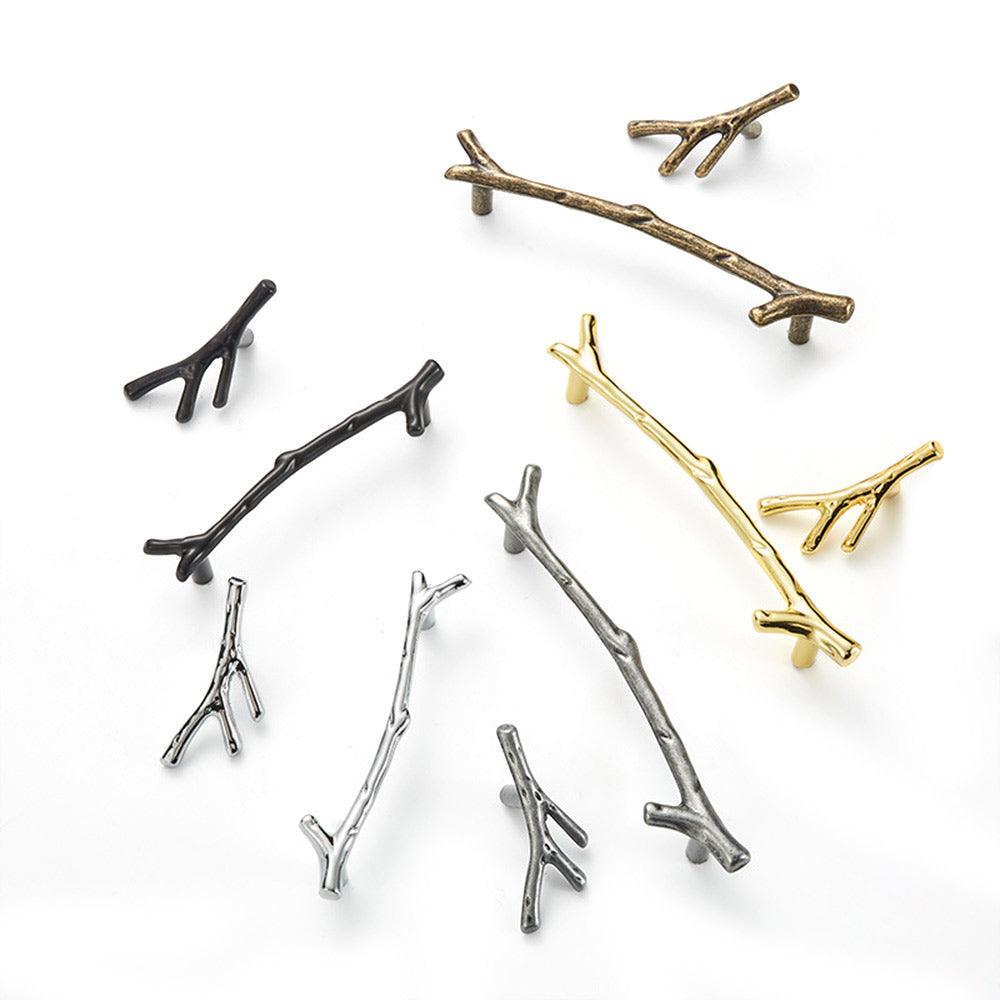 Cabinet Twig Pulls Drawer Handles Branch Shape, 2 Packs - FindBuyTool