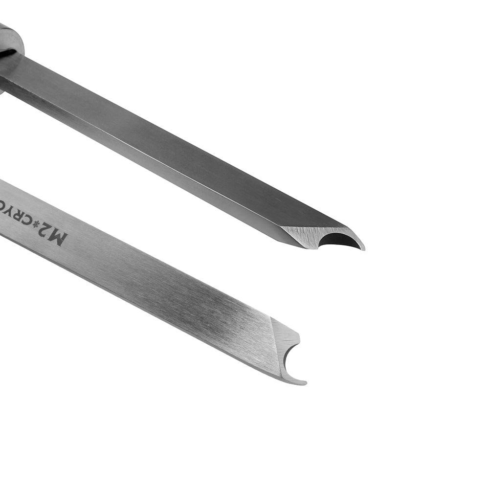 7/16" (12mm) Captive Ring Tool Wood Lathe Turning Tool M2 Cryo HSS - FindBuyTool