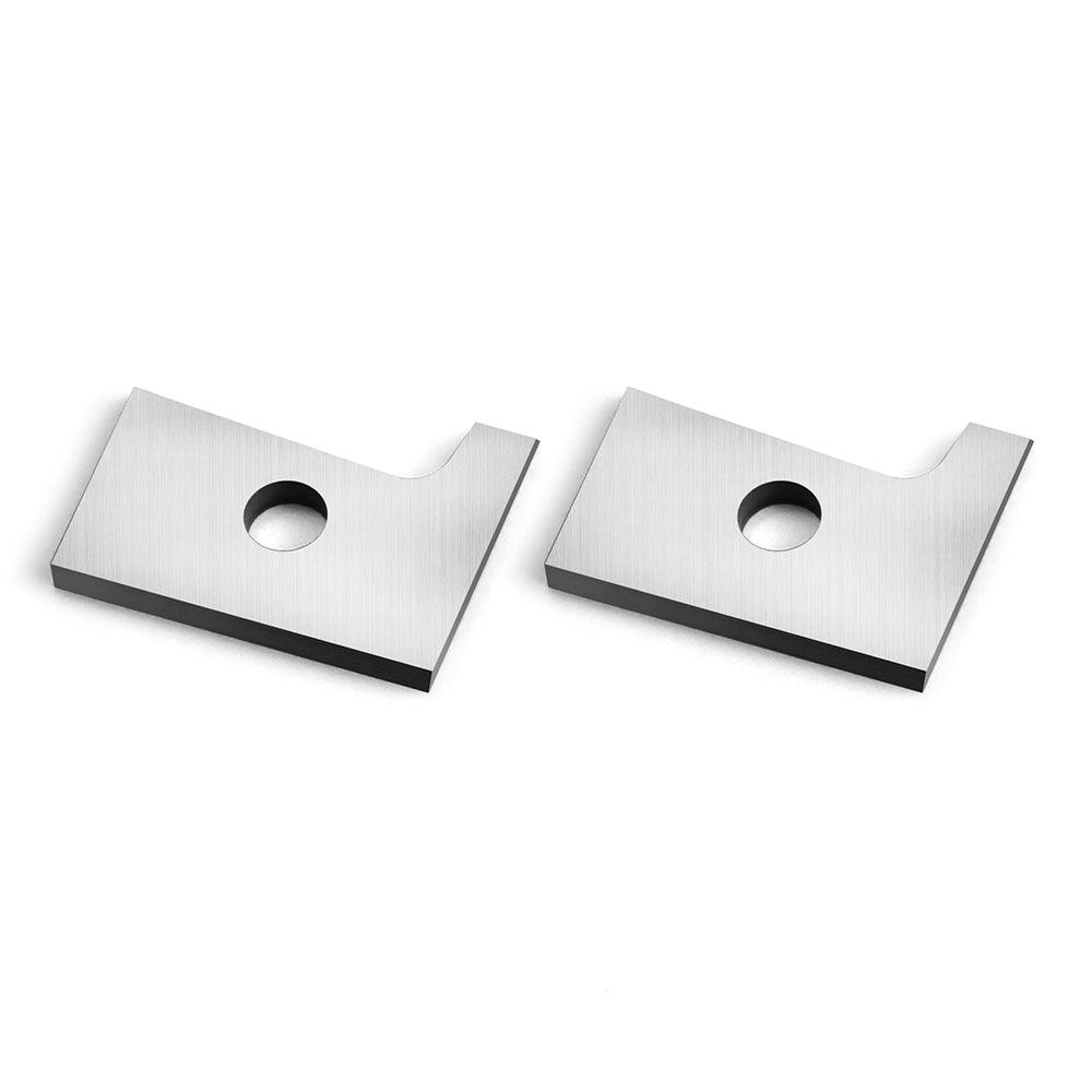 Carbide Profile Knife for Edge Banding Machines 19.6x15.2x2mm R2mm LH - FindBuyTool