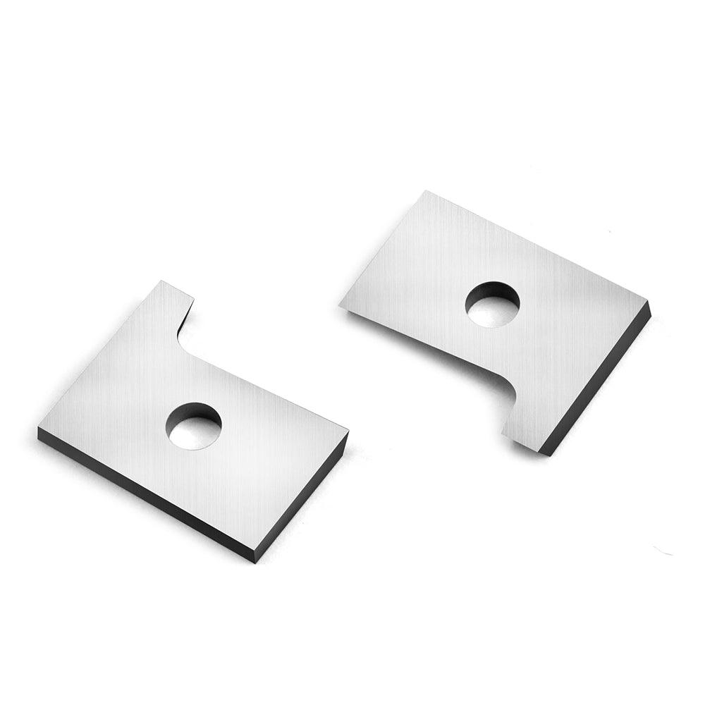 Carbide Profile Knife for Edge Banding Machines 19.6x15.2x2mm R2mm LH - FindBuyTool