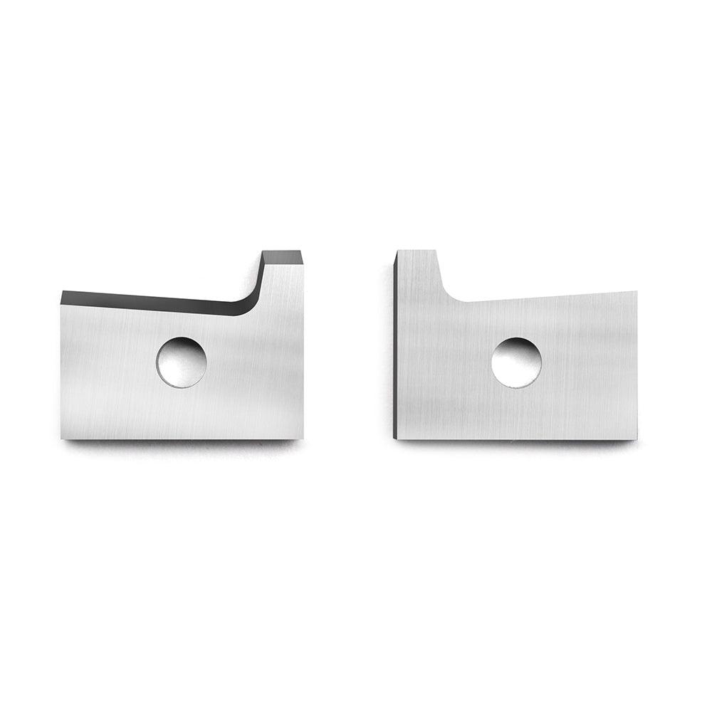 Carbide Profile Knife for Edge Banding Machines 19.6x15.2x2mm R2mm LH - FindBuyTool