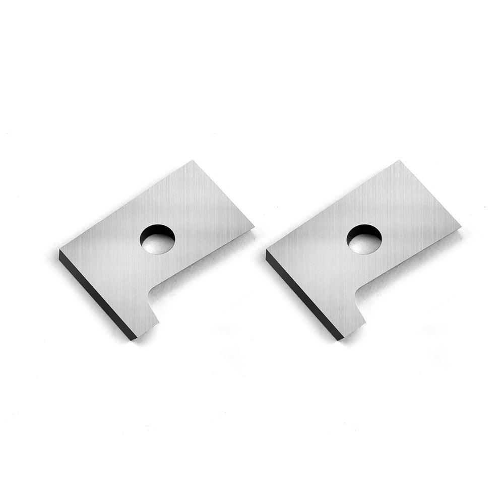 Carbide Profile Knife for Edge Banding Machines 19.6x15.2x2mm R2mm RH - FindBuyTool